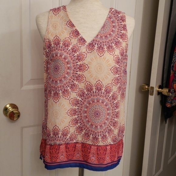 Violet & Claire Sleeveless Blouse NWT - Picture 1 of 8